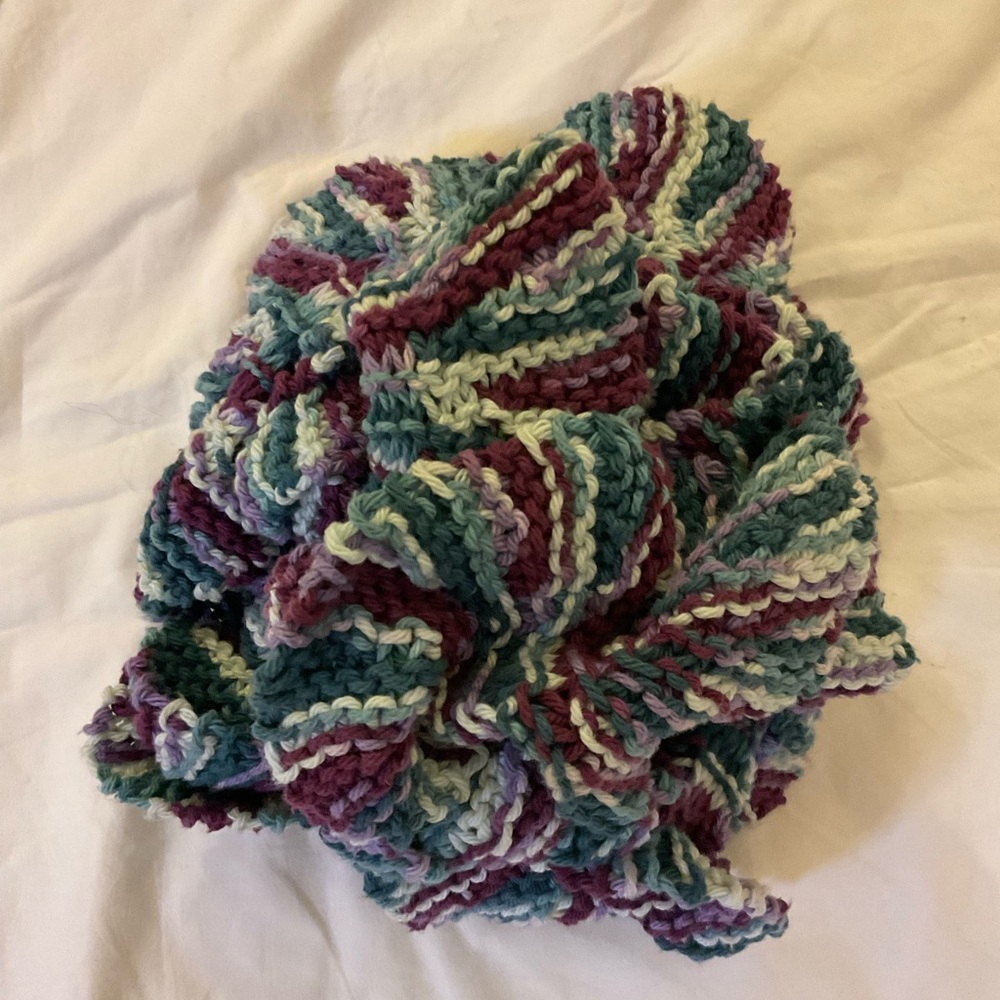 2 Handmade Ruffle Scarf Bundle - Picture 6 of 6